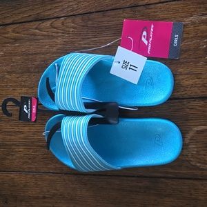 Slide Sandals Sz 11 Girls.